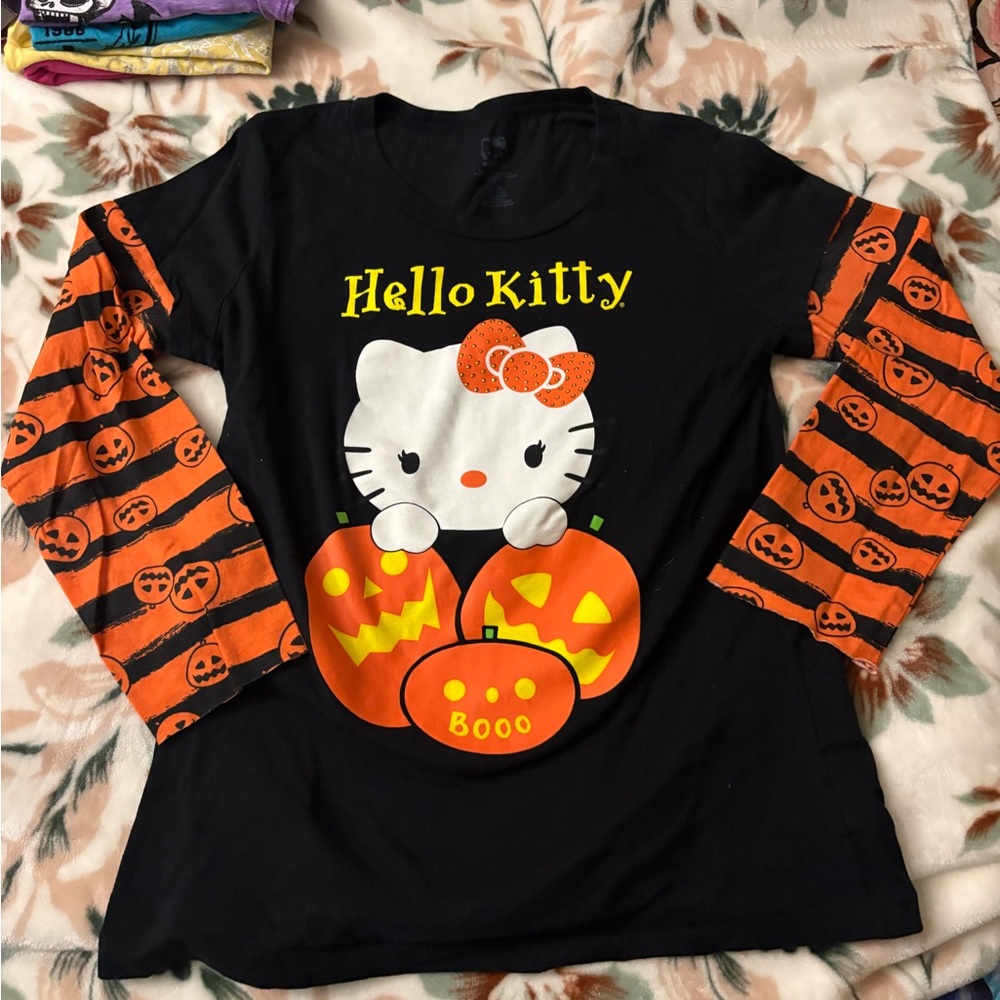 Hello Kitty Black Graphic Tee